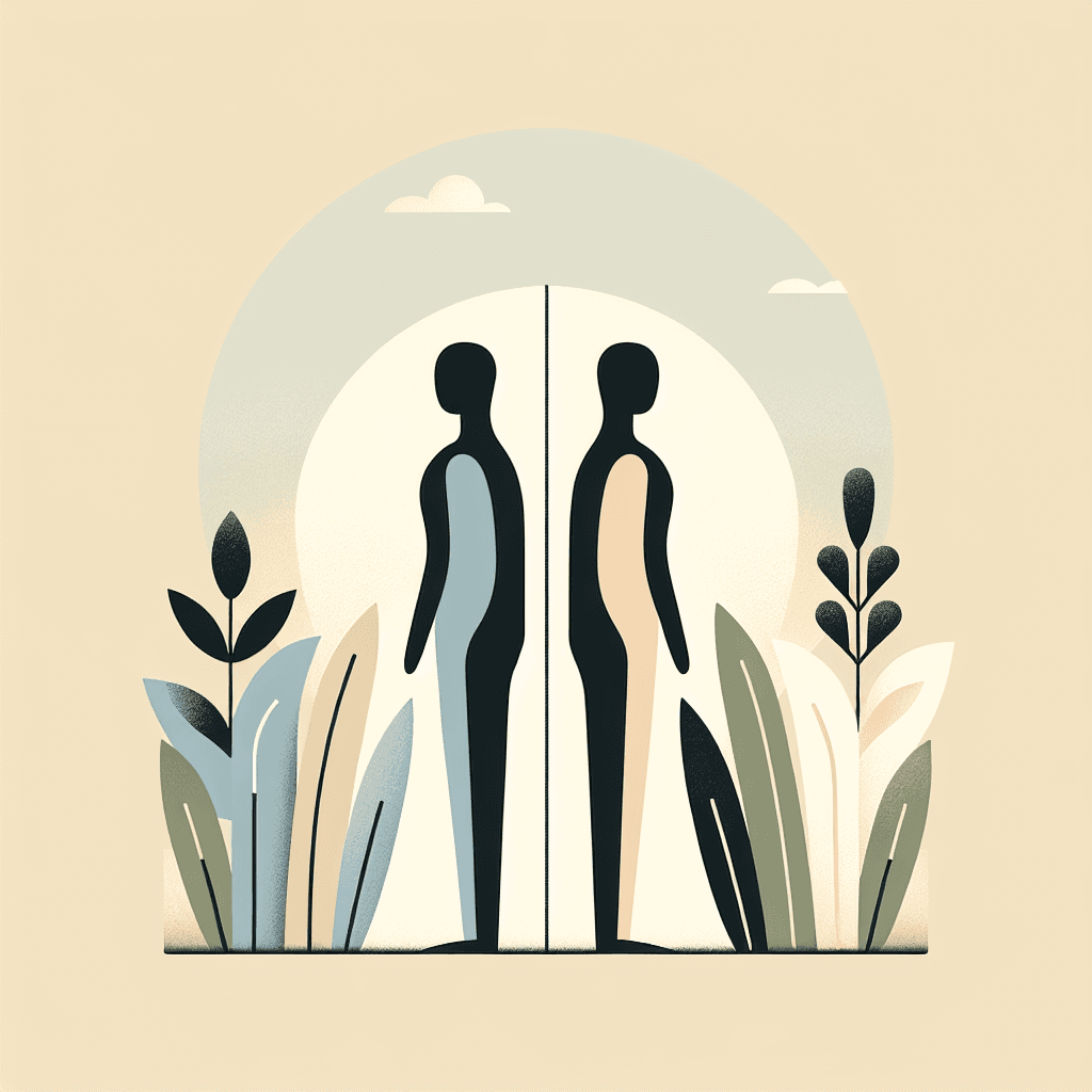 The grass is greener mentality in relationships.