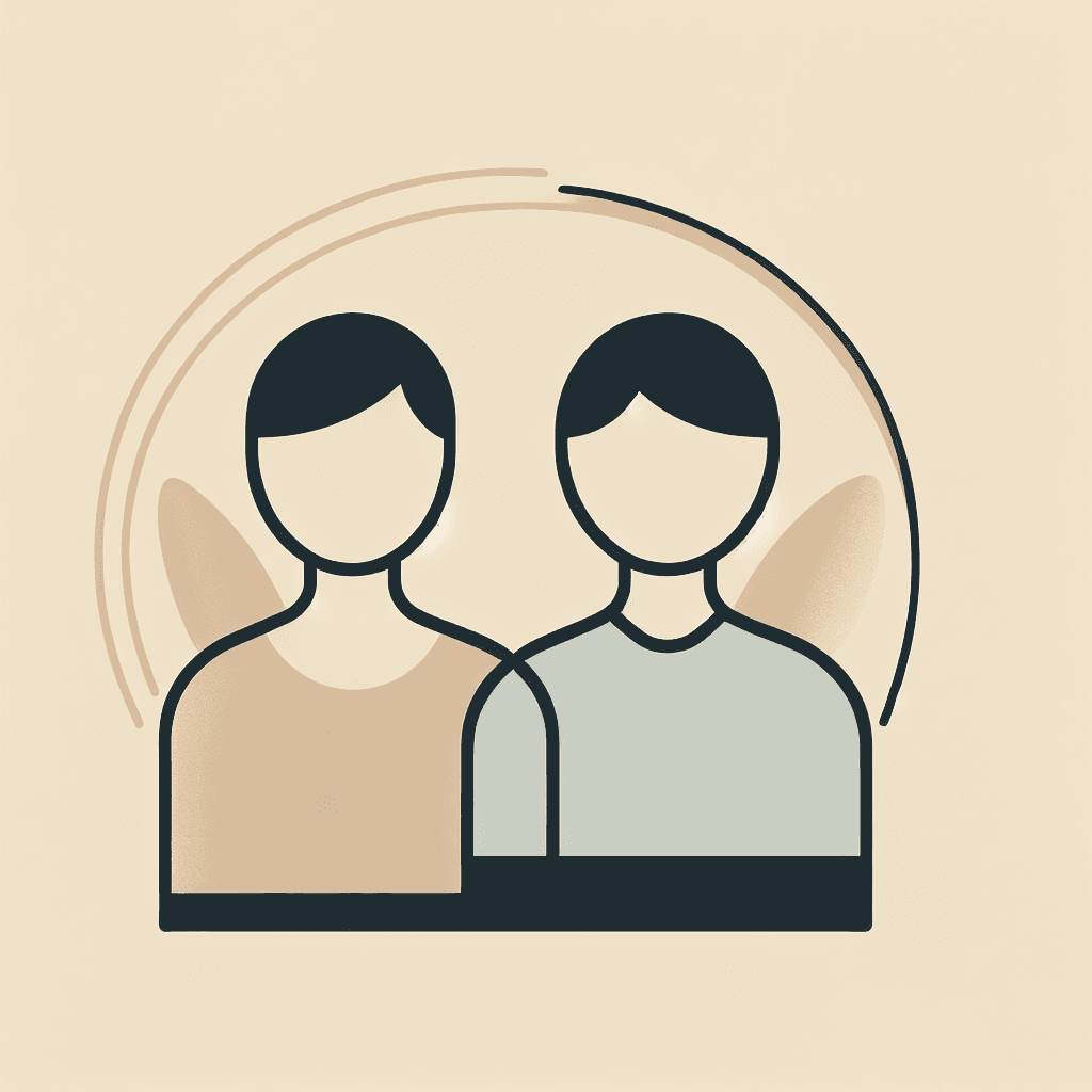 Illustration for article: Handling personal insecurities in a relationship.